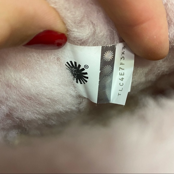 UGG | Classic Mini Floral Foil Seashell Pink New In Box - Picture 7 of 8